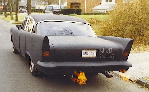 XXX eddiejag47:  1958 Chrysler, flame thrower photo