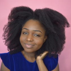 Westafricanbaby:  1950S Inspired Updo On 4C Hair 😊. Tutorial On My Youtube Channel😋