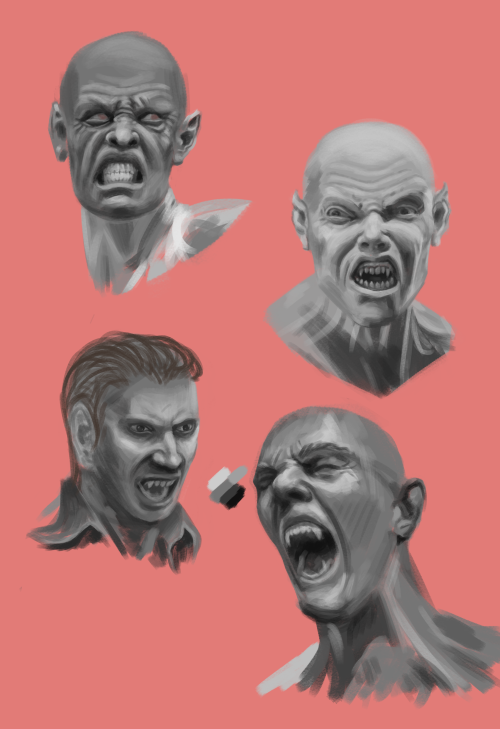 I Got Tired Of Poker Faces And Decided To Work On The Emotions Of The Characters. Part 1. Anger