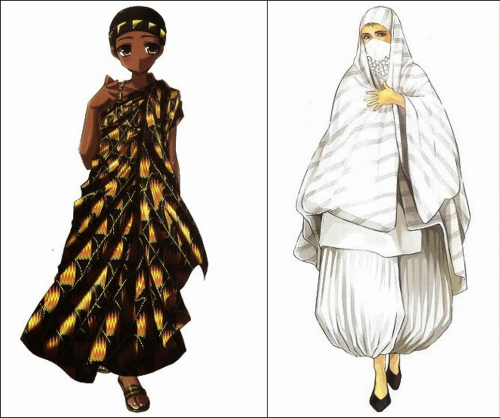 Porn Pics  Traditional African attires (<Sekai no