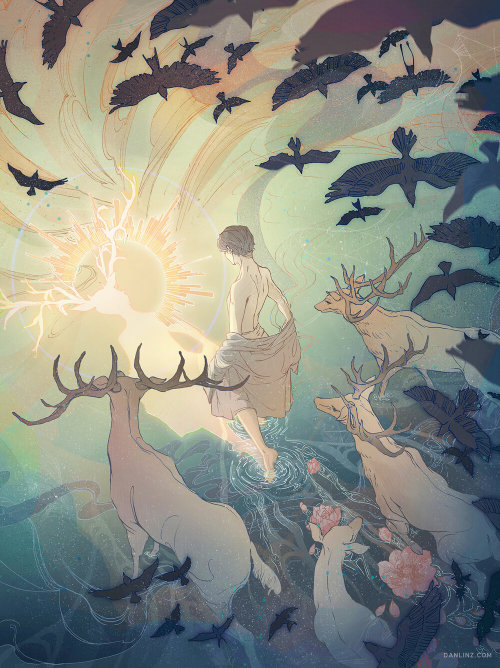 A Deer Of Nine Colors By Danlin Zhang
