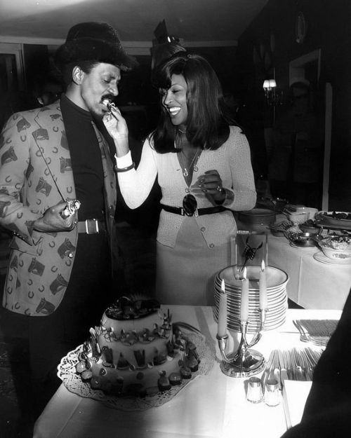 twixnmix:  Ike and Tina Turner in Hamburg, Germany in 1973