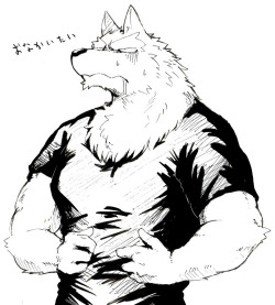 nigiyakana:  ナオ’s wolf appreciation