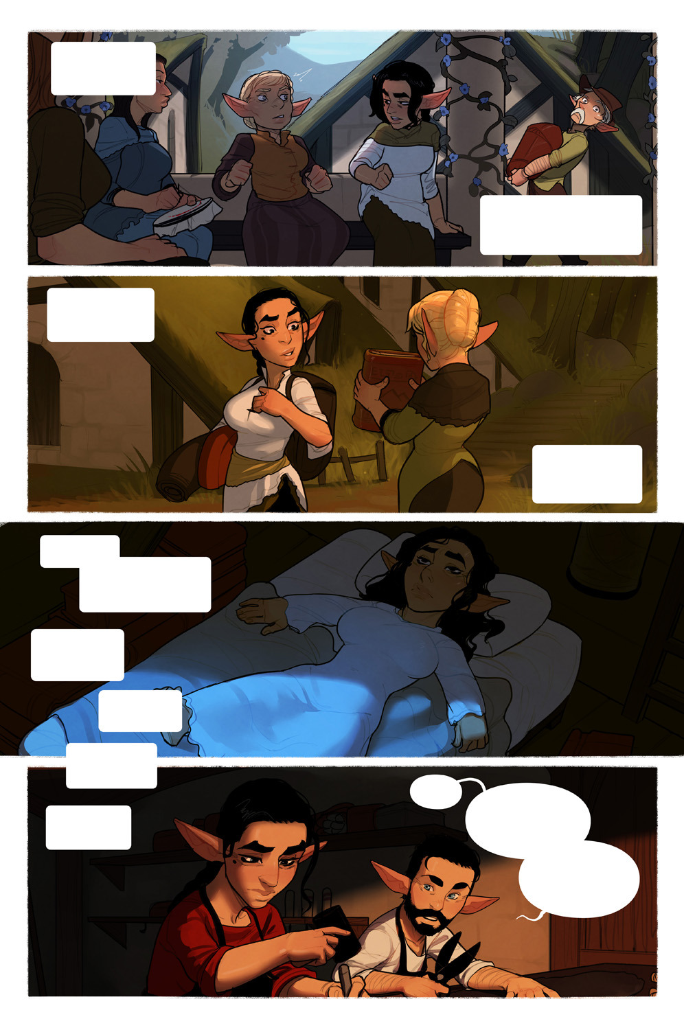 Aaand here are the colors! Are you guys sick of these long horizontal panels? Neither