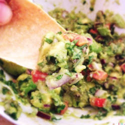 veganfeast:  I like my guacamole chunky! by monica.shaw on Flickr.