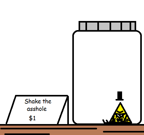 sneakyfeets:   Everyone has their own ways they want Gravity Falls to end but I really just want Bill to lose all his powers, get shrunken down to the size of a corn chip, and be placed in the Mystery Shack as an attraction 
