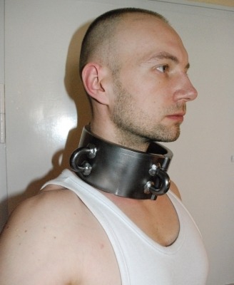 XXX depravpig:  HEAVY METAL COLLARS  photo