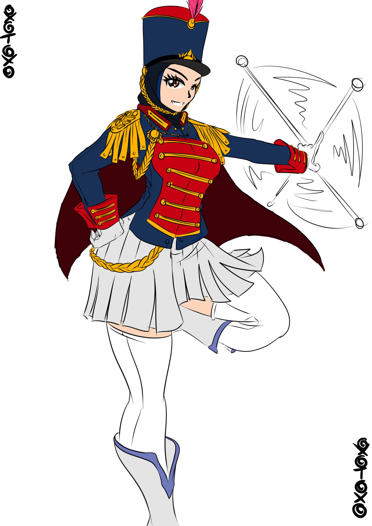 0xotox0:  i always think that the marching leader uniform looks realy sexy. and it