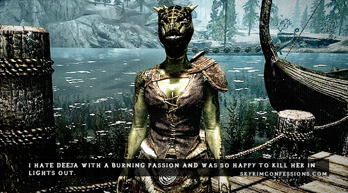 Foster Bot loyalitet TES V: Skyrim Confessions — “I hate Deeja with a burning passion and was  so...
