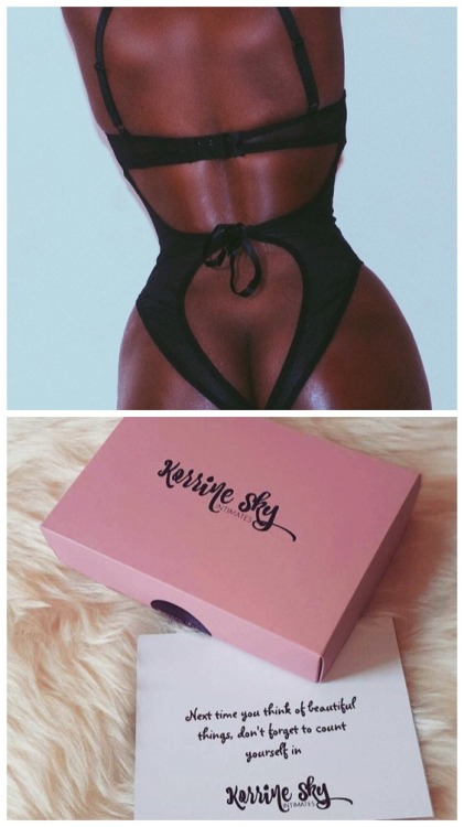 xoreanne:  black-exchange:  Korrine Sky Intimates  www.korrineskyintimates.co.uk // IG: korrineskyintimates  ✨ International Shipping! ✨  Ű.50 - ๚.37  CLICK HERE for more black-owned businesses!  @throwuptheecs