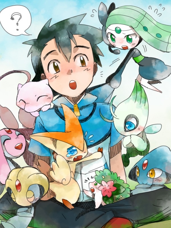 mew and celebi