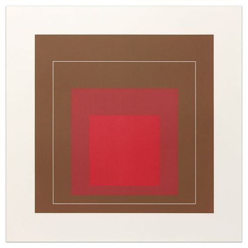 apeninacoquinete:Josef Albers | White Line Square IV, from White Line Square Series (Series I), 1966