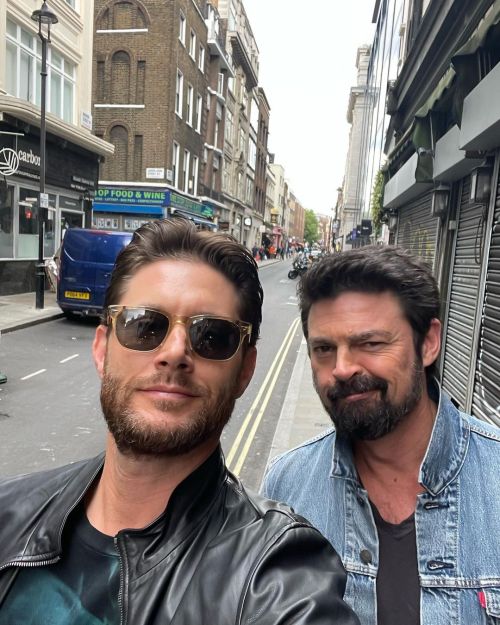jensenackles:  Thanks London. It was quite the circus!p.s. I was not responsible for what took