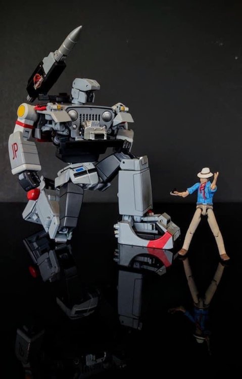 Custom Transformers Masterpiece “Autobot Rex” by GetRightRobot.
