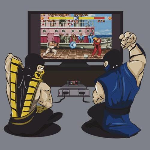 Sex 8bitcrookz:  Mortal Kombat vs Street Fighter pictures