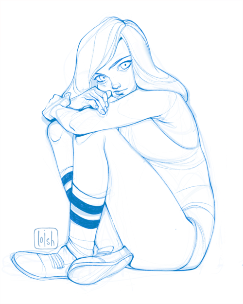 a procreate doodle i forgot to post last month! procreate has rekindled my love for drawing linework
