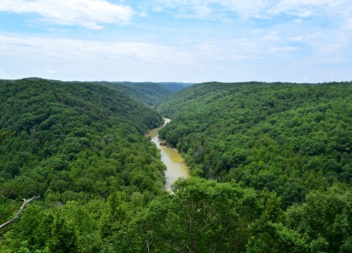 Split Bow Arch and Bear Creek Overlook in McCreary County KY