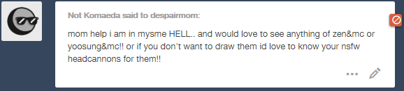 despairmom:  requests arent exactly open rn but im willing to make an exception for