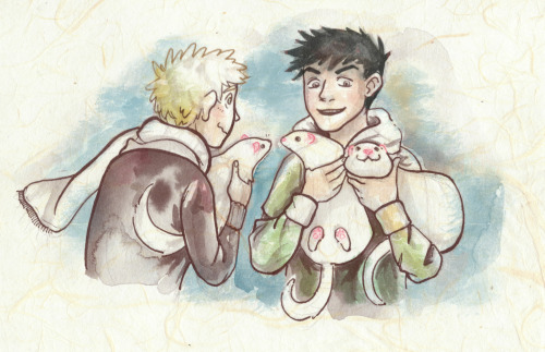 uirukii:This is my Oofuri Secret Santa for @mortaki !! I wanted to give you the most fluffy piece so