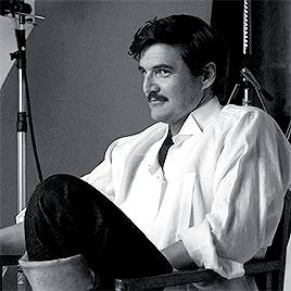 Pedro Pascal + Raising An Eyebrow