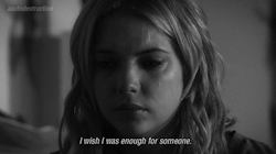sad and alone.