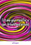 Porn Pics hypnokink:I’d take your mind for a spin.