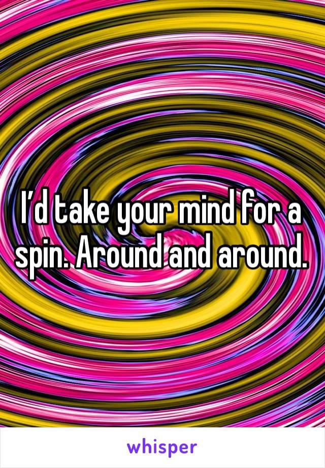 Porn photo hypnokink:I’d take your mind for a spin.