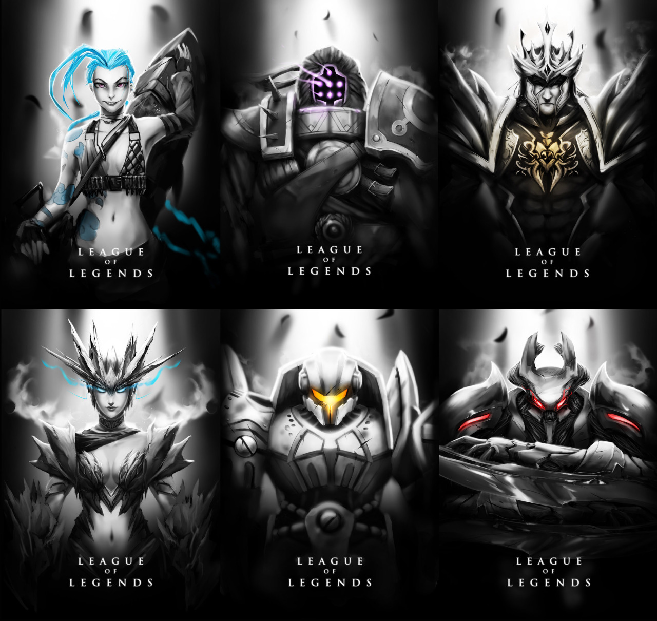thegameisalife:  Impresionantes fanarts de League of Legends. Amazing fanarts of