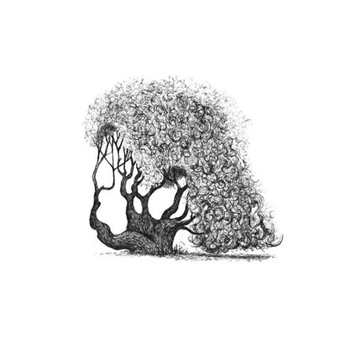 devidsketchbook: TREES WITH HAIRCUTS Illustrator Jonny Glover