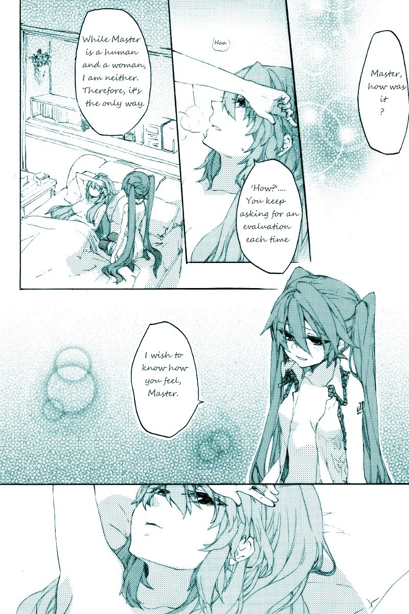 knightofeclipsemoon:  First and last page of ネギトロ漫画 by 麻岡 azure-san’s