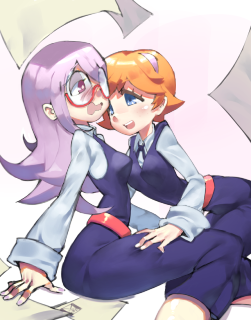 lotte x sucy, just cuz. yuri train has left the stationnnn, choo choo