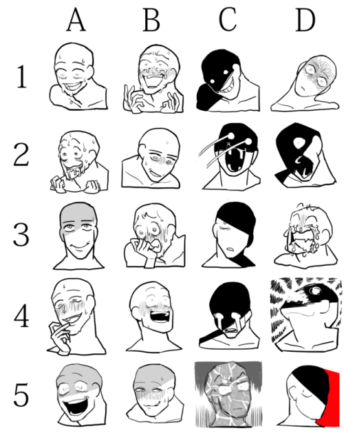 morleyborn: deeppink-man: Creepy Mad face memes I made. Use as desired! //Send me one, any character