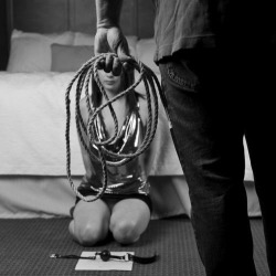 Bendhur  desires-andso-much-more:  &ldquo;training is over…time to really start pushing those limits slut and by the way, since the ballgag will be in that pretty little cumhole of yours, I hope you know how to stomp out your safeword in Morse Code&rdquo;