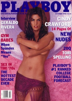 : Cindy Crawford - Playboy Magazine (Oct.