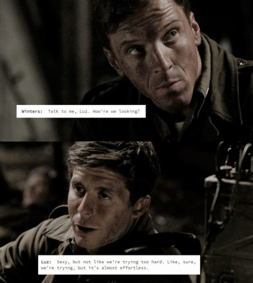 ucalledmebabe: band of brothers + incorrect quotes (text by @flawless-luz, @david-sharkthot-webster,