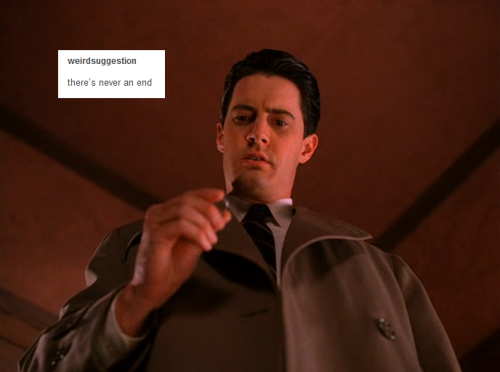 laughingpinecone: Twin Peaks x @weirdsuggestion 3/?