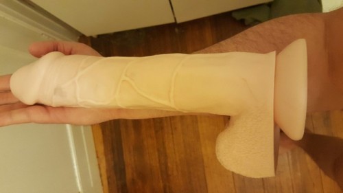 Porn photo What do you think of my slutty ass and toys