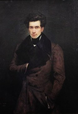 Portrait Of Armand Carrel, By Ary Scheffer.