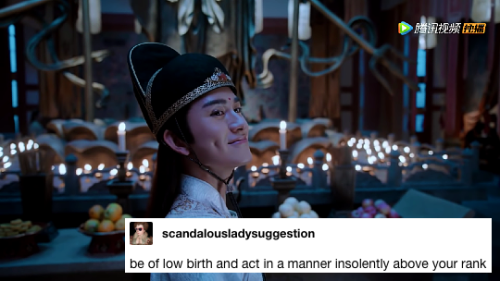 fytheuntamed:Untamed Memes (39/?) // Jin Guangyao as Tumblr Posts (part 2) edition