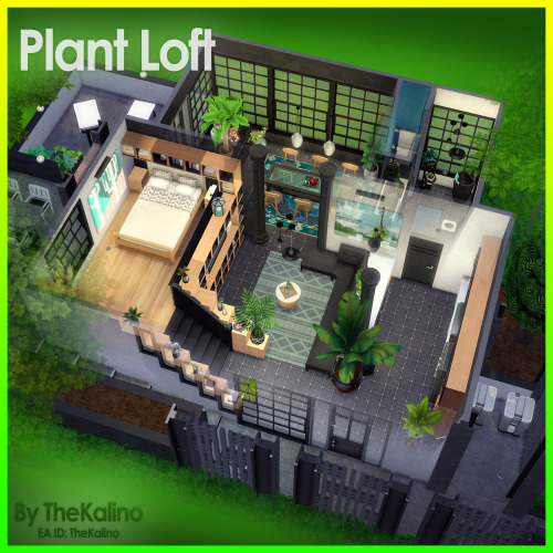 Plant Loft EA ID: TheKalinoIn the Gallery: ea.com/games/the-sims/the-sims-4/pc/gal