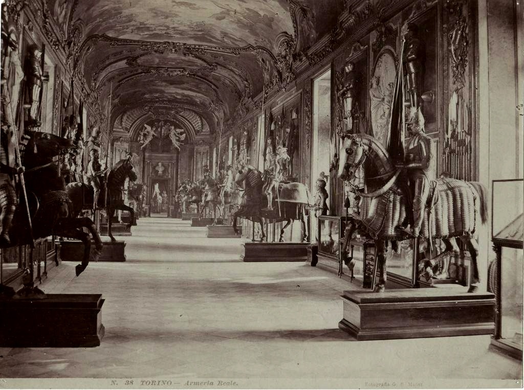 Inside the Royal Armory, Turin