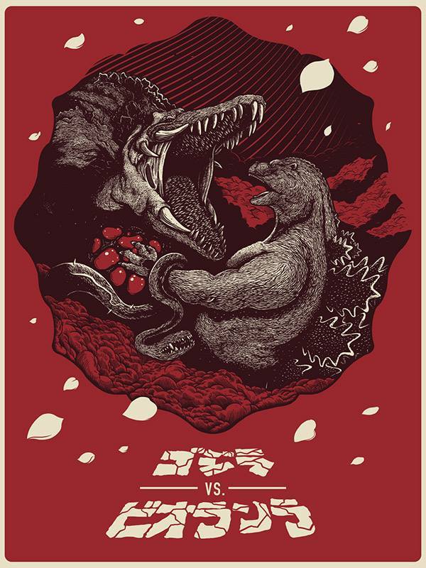 xombiedirge:  Thorns! by Pestmeester / Tumblr 18” X 24” 2 color screen prints,