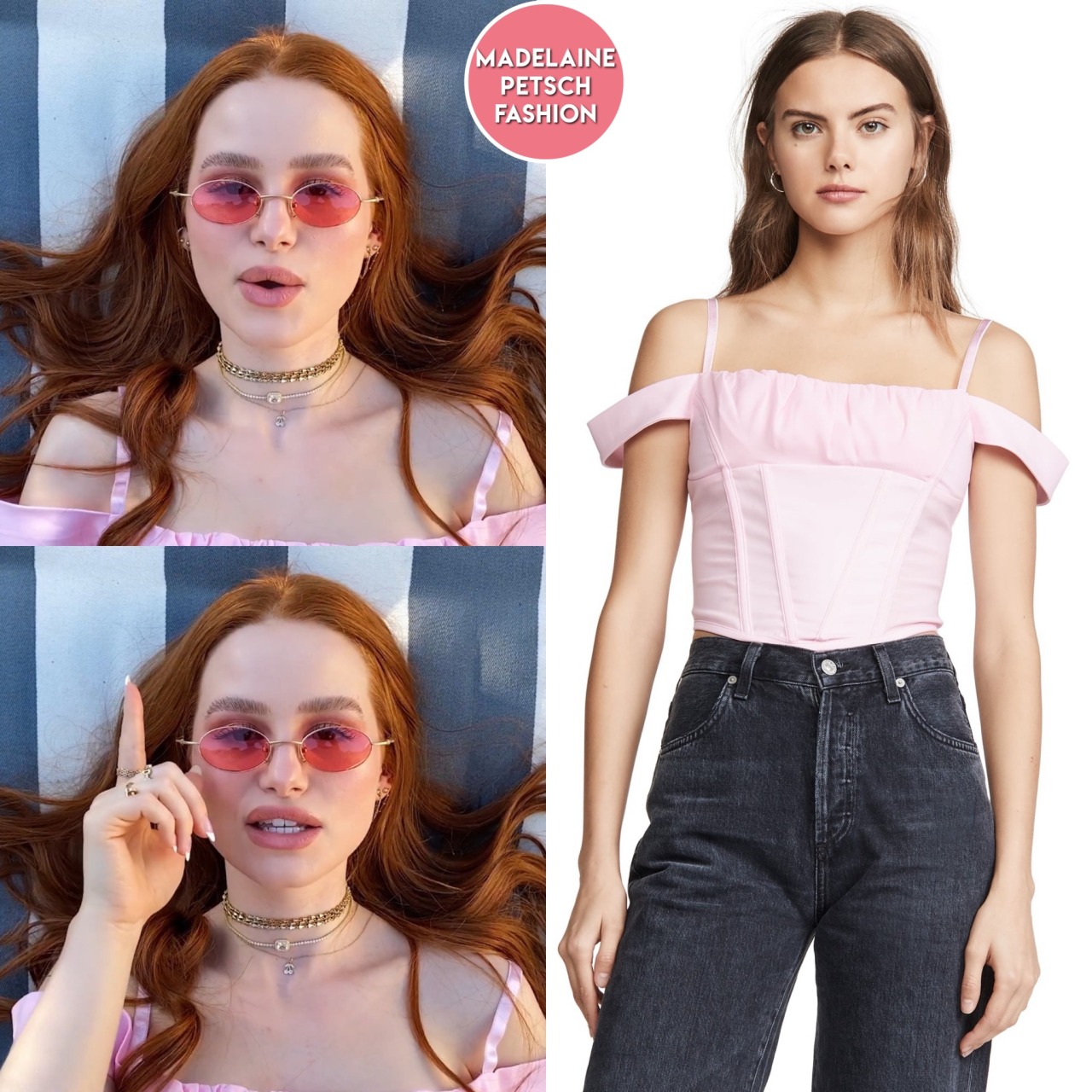 Madelaine Petsch Fashion —  Video - “I Threw Myself A Pool Party  (Bc