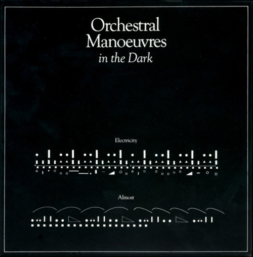 Peter Saville, artwork for album cover Orchestral Manoeuvres In The Dark, 1979. DinDisc Ltd. Source