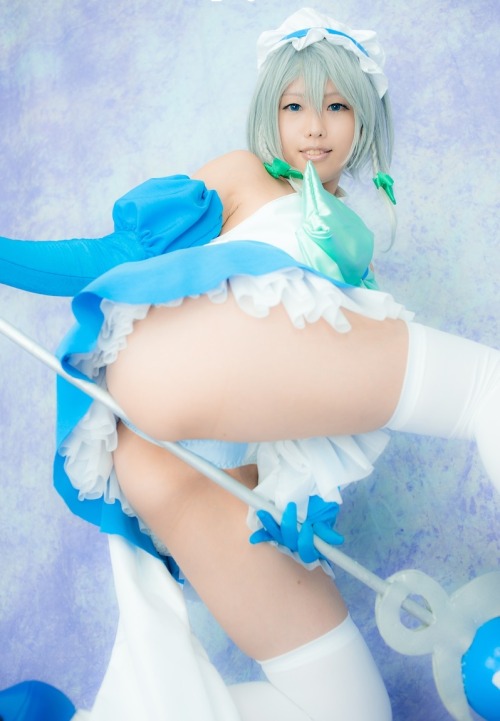 hot-cosplay: Beautiful Izayoi Sakuya from Touhou Project 725 PICS / 313 MB / 800 x 1200 DOWNLOA