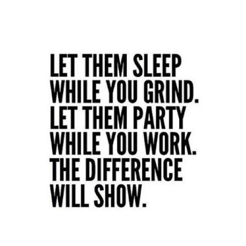 We put in the work because we choose to be better