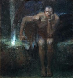 immortart:  Franz von Stuck, Lucifer, 1890. 