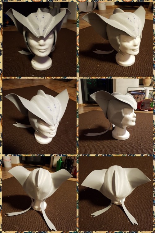 GalraHeadCap made by me⇨ Throk ⇦ Very first try to design a Galra head-cap for Throk for marik_de