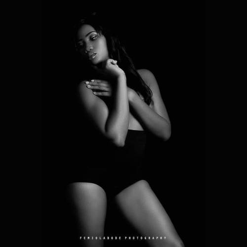 #blackandwhite #monochromatic #portrait #glamour#lingerie...