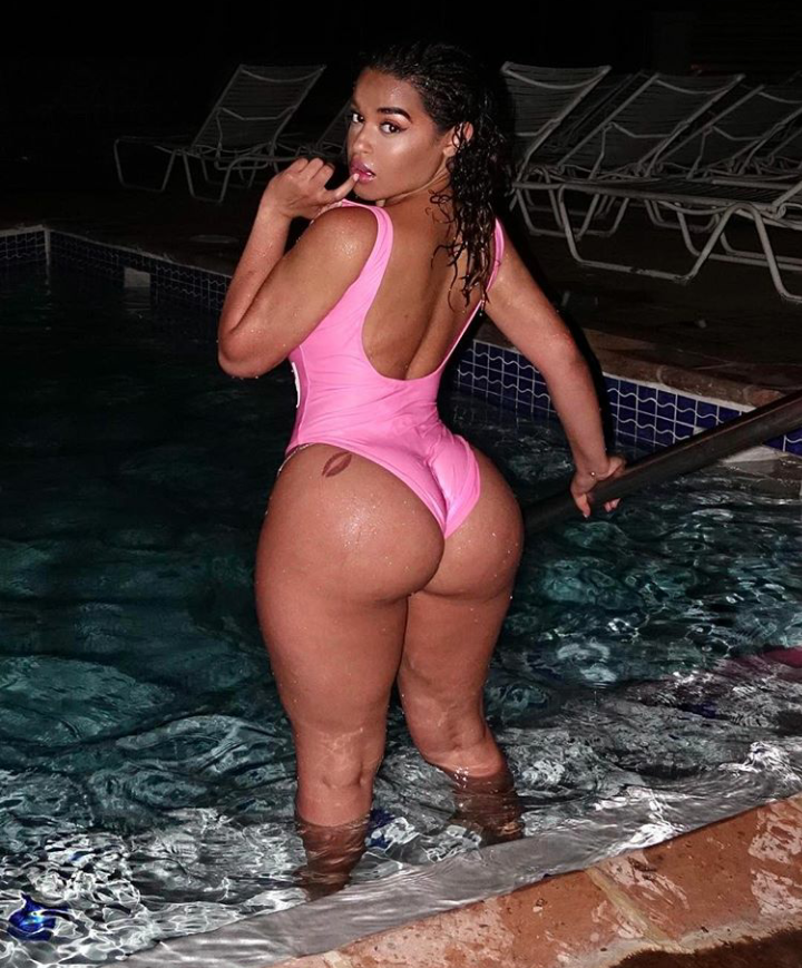 jazziedadd:  SexyCurvyLicious &amp; Gorgeous Ms GiselleLynette…..      💜❤😍